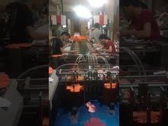 Scatola di scarpe nera magnetica cartacea con confezioni di lusso